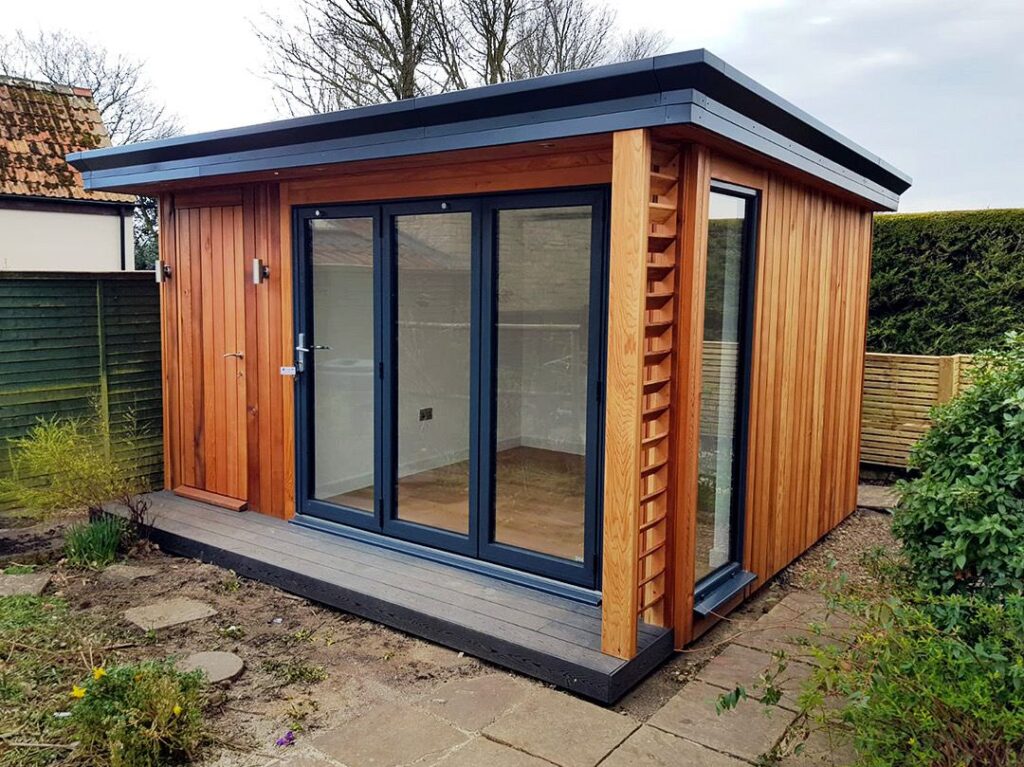 garden office pod Malmesbury